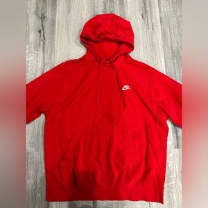 Men’s Nike red hoodie - size large